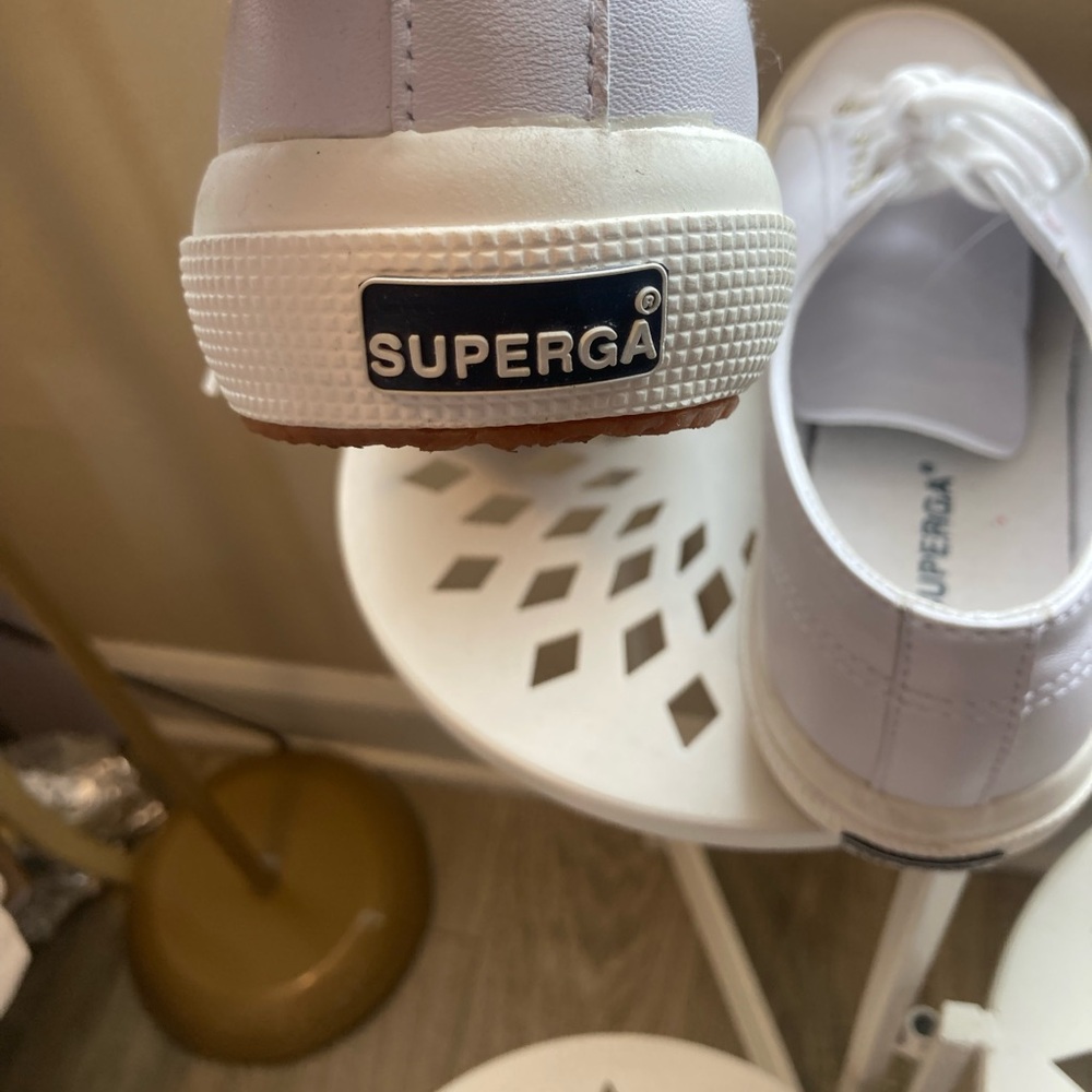 Superga Low-Top Leather Sneakers 39 - Picture 11 of 11